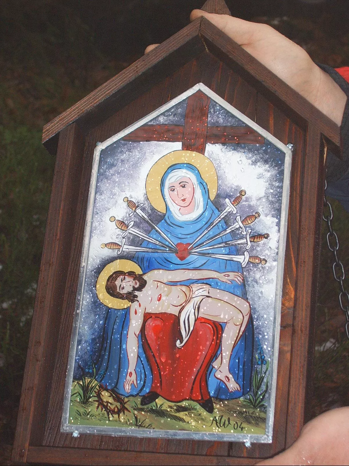 Obrázek Bolestné Panny Marie opět Na Výpřeži